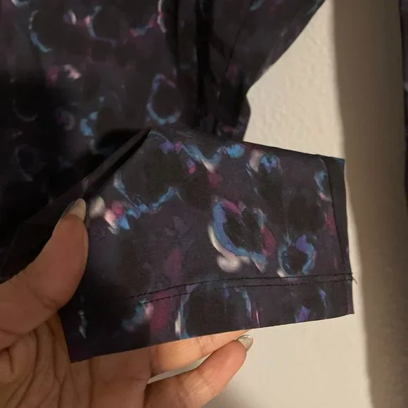 C9 By Champion Women's Blue Pink Dye Print Print Black Joggers Size Medium - Picture 9 of 11